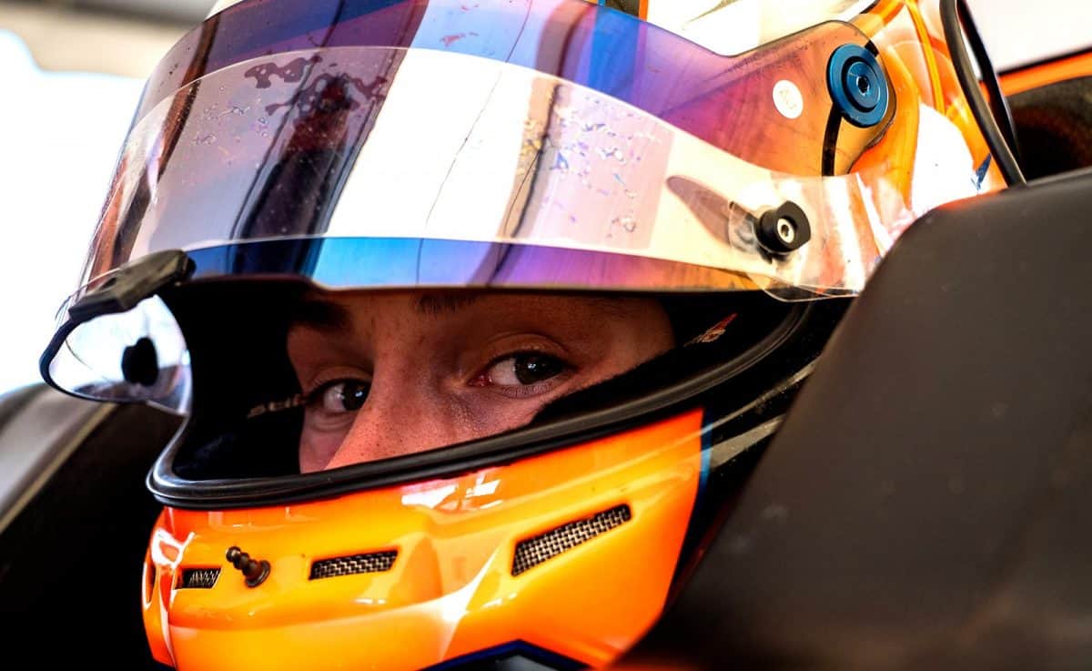 Ryan Shehan Helmet Close-up